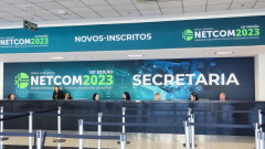 豪门国际参加南美巴西NETCOM 2023国际通讯展，共享高科技开展成果